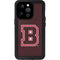 Brown University B Logo iPhone 15 Pro Waterproof Case