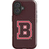 Brown University B Logo iPhone 16 Impact Case