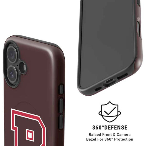 Brown University B Logo iPhone 16 Plus Magsafe Impact Case
