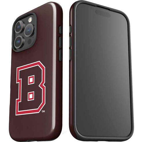 Brown University B Logo iPhone 16 Pro Max Impact Case