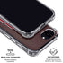Brown University B Logo iPhone 16e Clear Case