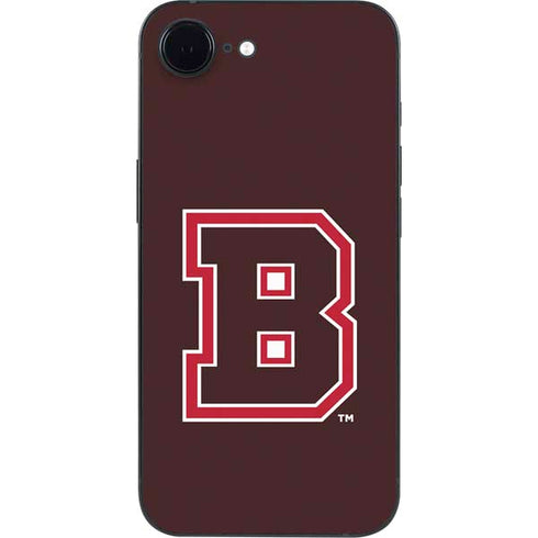Brown University B Logo iPhone 16e Skin