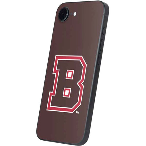 Brown University B Logo iPhone 16e Skin