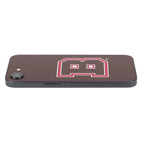 Brown University B Logo iPhone 16e Skin