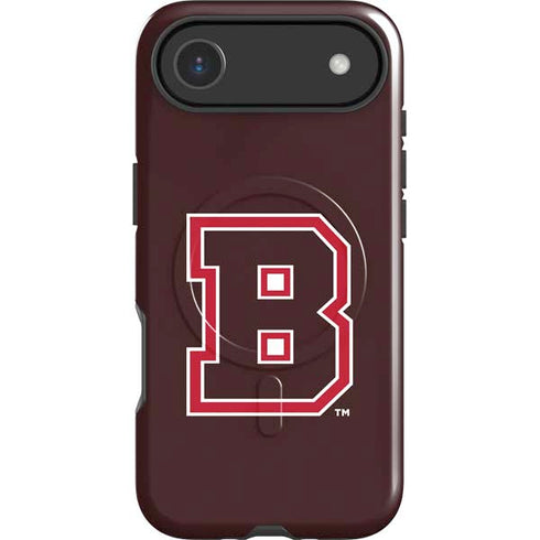Brown University B Logo iPhone 17 Air Magsafe Impact Case