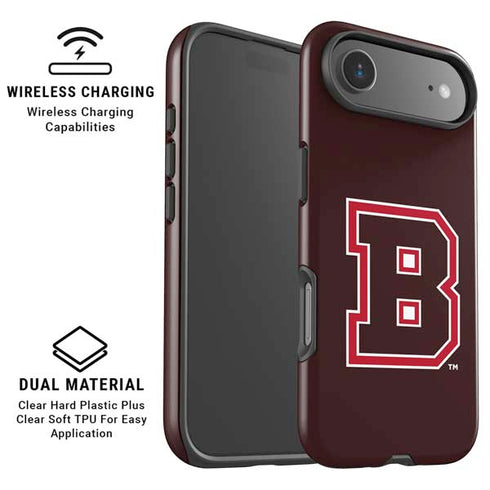 Brown University B Logo iPhone 17 Air Magsafe Impact Case