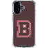 Brown University B Logo iPhone 17 Clear Case