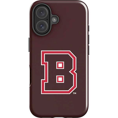 Brown University B Logo iPhone 17 Impact Case