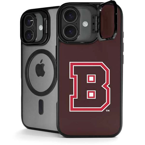 Brown University B Logo iPhone 17 Kickstand Case