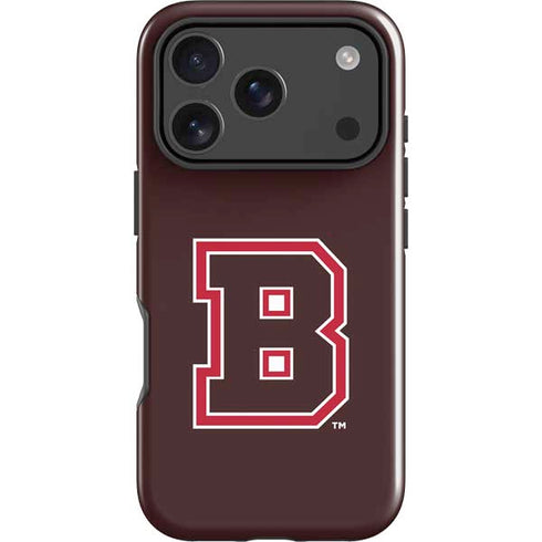 Brown University B Logo iPhone 17 Pro Impact Case