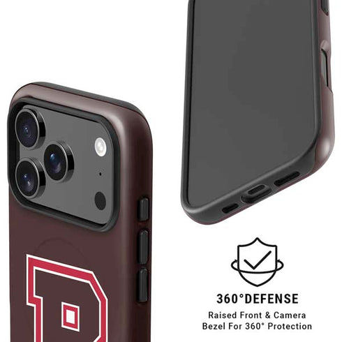 Brown University B Logo iPhone 17 Pro Magsafe Impact Case