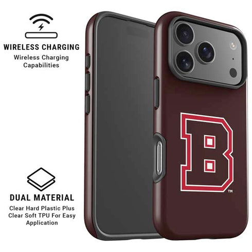 Brown University B Logo iPhone 17 Pro Magsafe Impact Case
