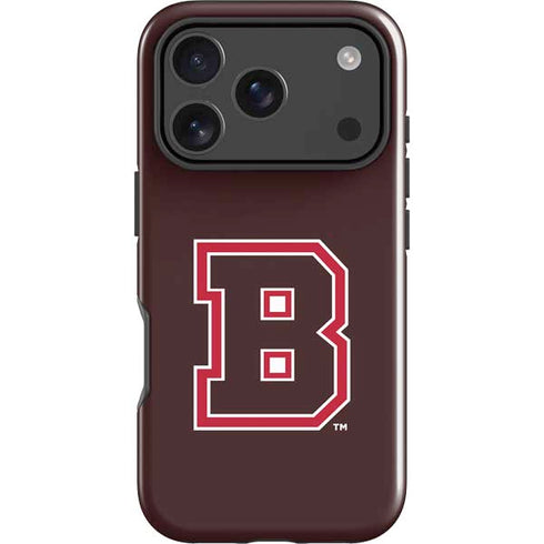 Brown University B Logo iPhone 17 Pro Max Impact Case