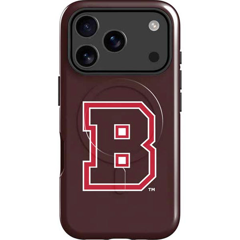 Brown University B Logo iPhone 17 Pro Max Magsafe Impact Case