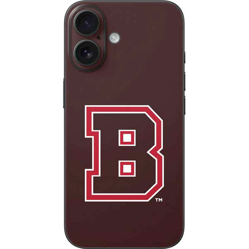 Brown University B Logo iPhone 17 Skin