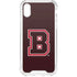 Brown University B Logo iPhone XS Clear Case