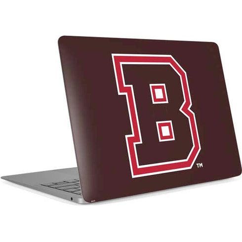 Brown University B Logo Apple MacBook Air Skin