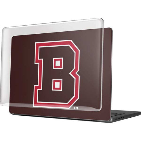 Brown University B Logo MacBook Pro 14in (2021-24) Case plus Skin