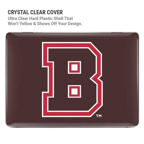 Brown University B Logo MacBook Pro 14in (2021-24) Case plus Skin