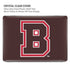 Brown University B Logo MacBook Cases