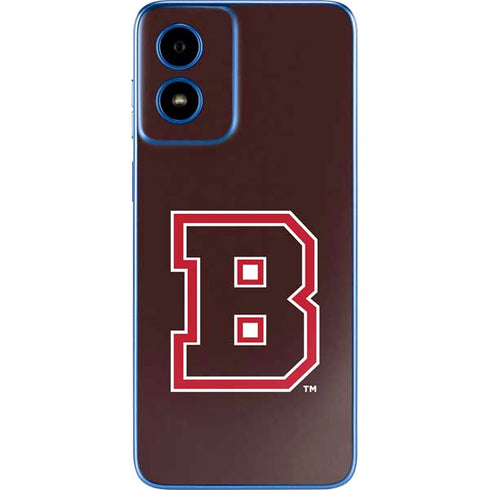 Brown University B Logo Moto G Play 4G (2024) Skin