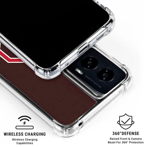 Brown University B Logo Moto G Power 5G (2024) Clear Case