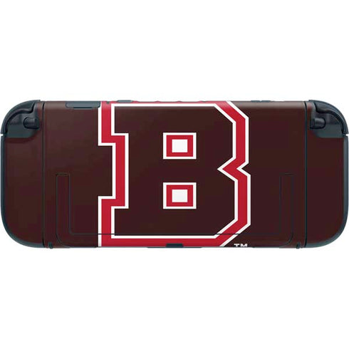 Brown University B Logo Nintendo Switch 2 (2025) with Joy-Con Skin