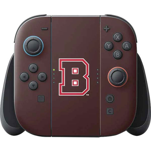 Brown University B Logo Nintendo Switch 2 (2025) Joy-Con Controller Skin