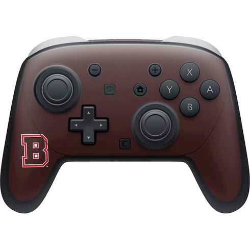 Brown University B Logo Nintendo Switch 2 (2025) Pro Controller Skin