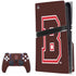 Brown University B Logo PS5 Pro Disk Bundle Skin