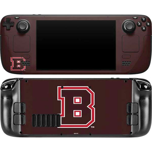 Brown University B Logo Steam Deck Handheld Gaming Computer OLED Skin