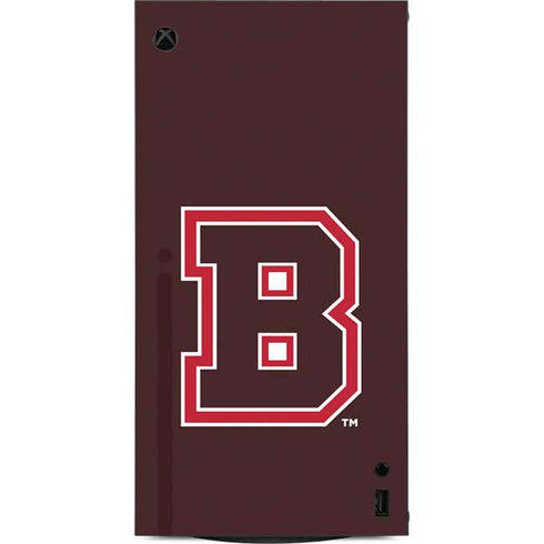 Brown University B Logo XBox Series X Digital Edition Console Skin