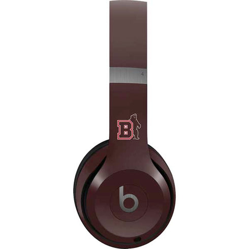Brown University Bears Logo Beats Solo 4 Wireless Headphones Skin