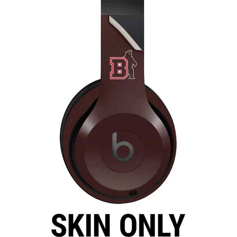 Brown University Bears Logo Beats Studio Pro Wireless Headphones Skin