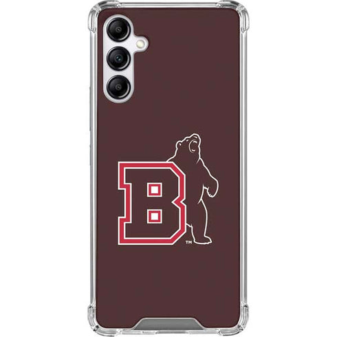 Brown University Bears Logo Gabb Phone 4 Clear Case