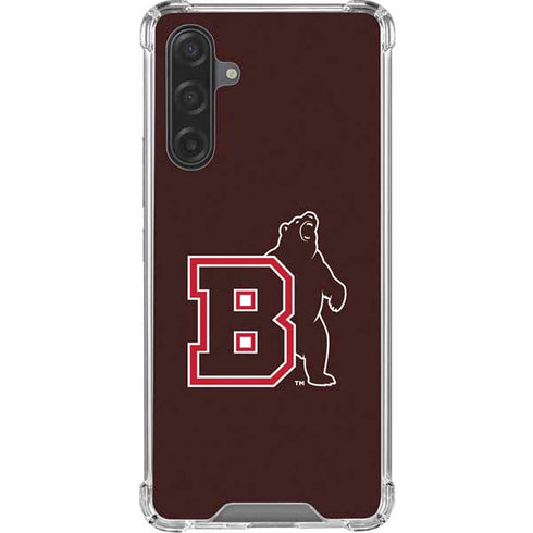 Brown University Bears Logo Galaxy A17 Clear Case