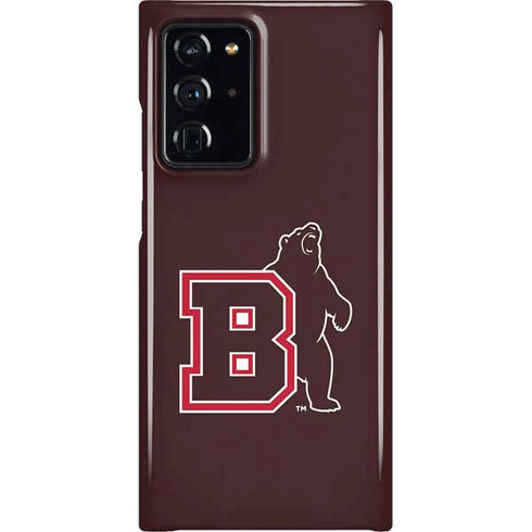 Brown University Bears Logo Galaxy Cases