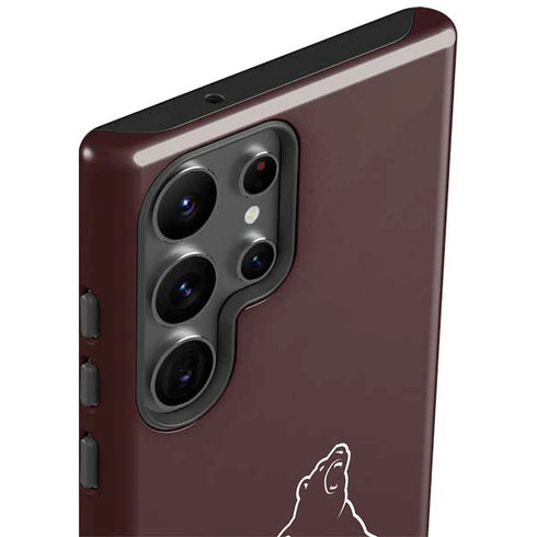 Brown University Bears Logo Galaxy S23 Ultra Pro Case