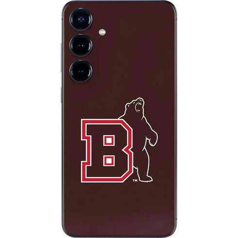 Brown University Bears Logo Galaxy S25 Plus Skin