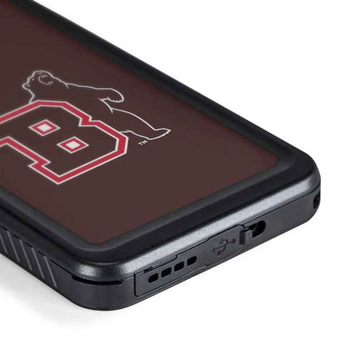 Brown University Bears Logo Galaxy S24 Plus Waterproof Case