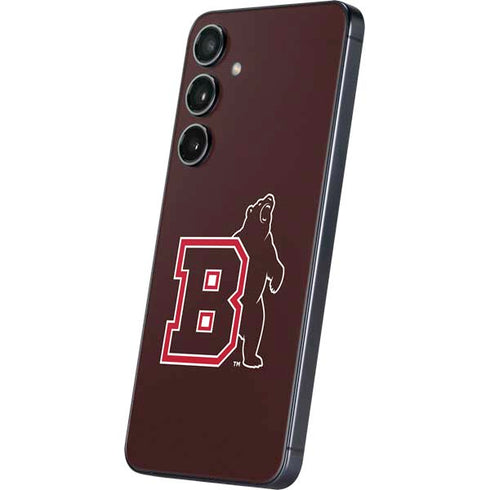 Brown University Bears Logo Galaxy S25 Skin