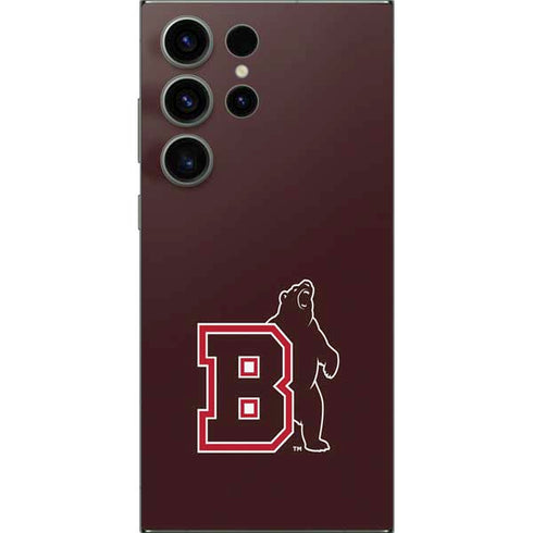 Brown University Bears Logo Galaxy S25 Ultra Skin