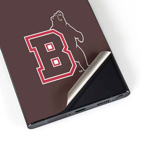 Brown University Bears Logo Galaxy S25 Ultra Skin