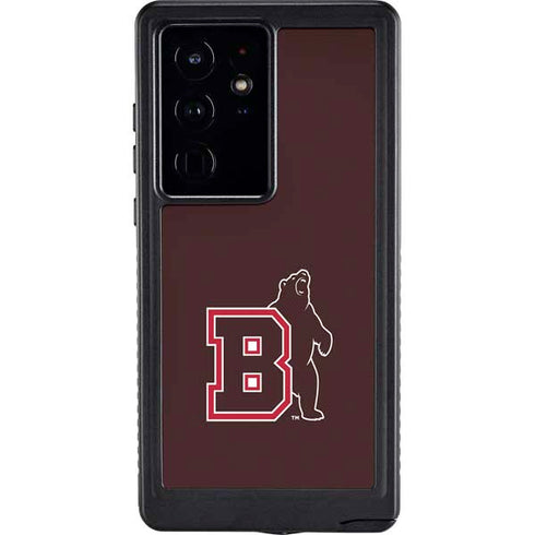 Brown University Bears Logo Galaxy S24 Ultra Waterproof Case