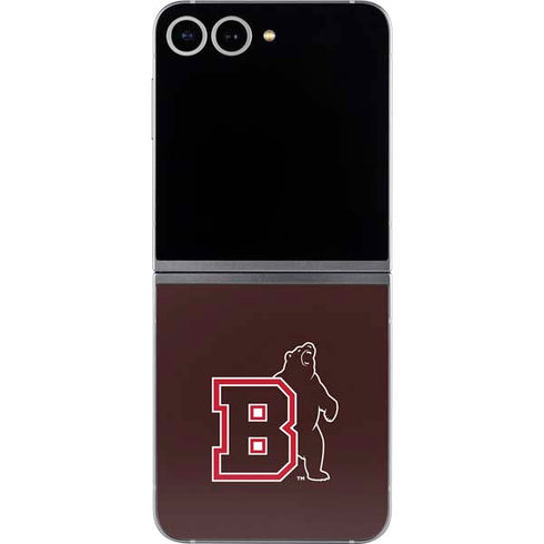 Brown University Bears Logo Galaxy Z Flip6 Skin