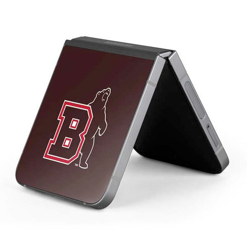 Brown University Bears Logo Galaxy Z Flip6 Skin
