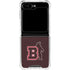 Brown University Bears Logo Galaxy Z Flip6 Clear Case