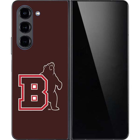 Brown University Bears Logo Galaxy Z Fold5 5G Skin