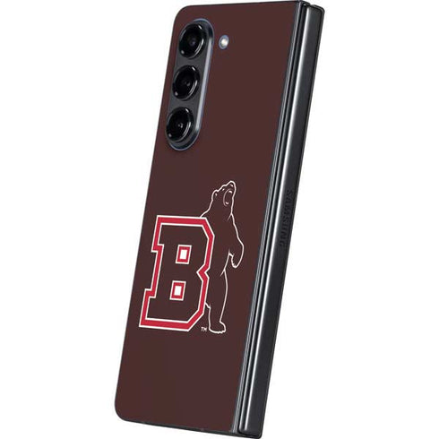 Brown University Bears Logo Galaxy Z Fold5 5G Skin