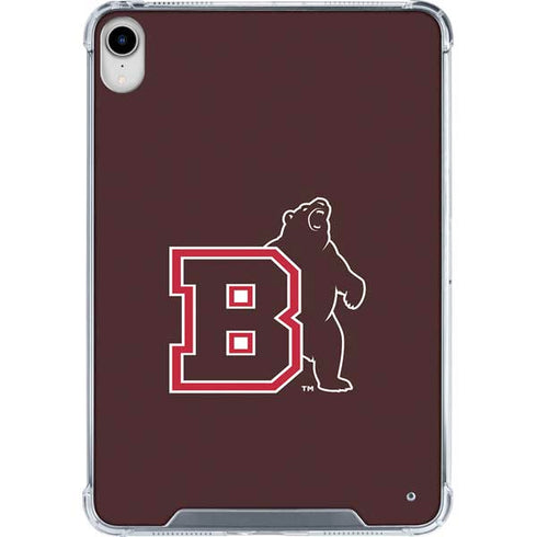 Brown University Bears Logo iPad 11th Gen (2025) Clear Case